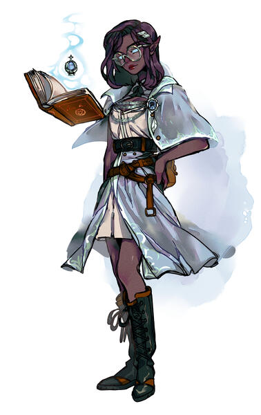 Drow Wizard, Personal Commission