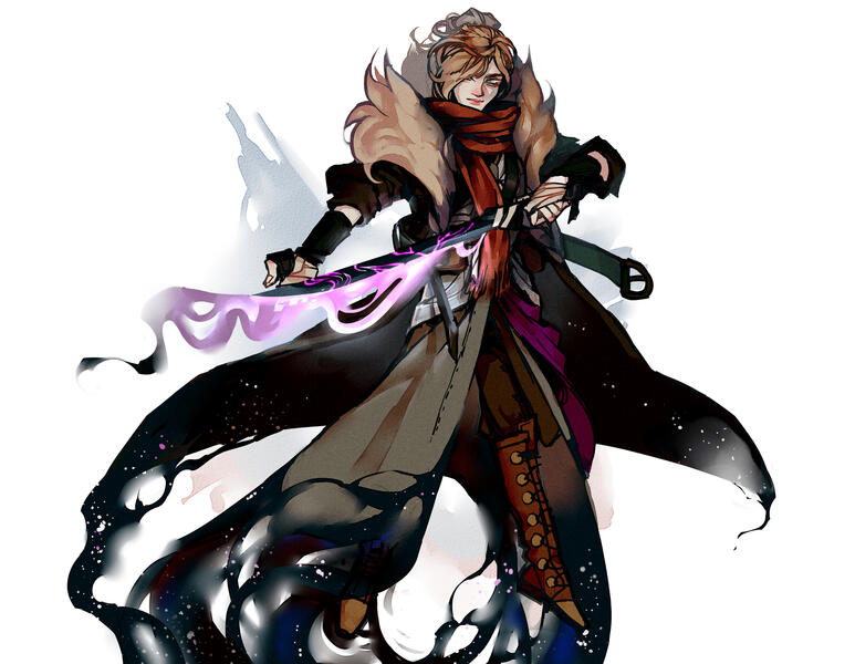 Shadow Sorceress, Personal Commission